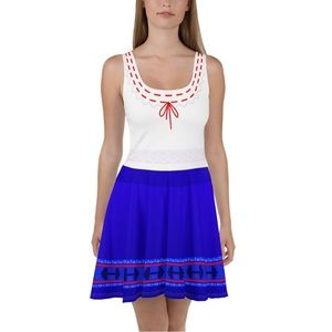 Women’s “Luisa” inspired Encanto Skater Dress